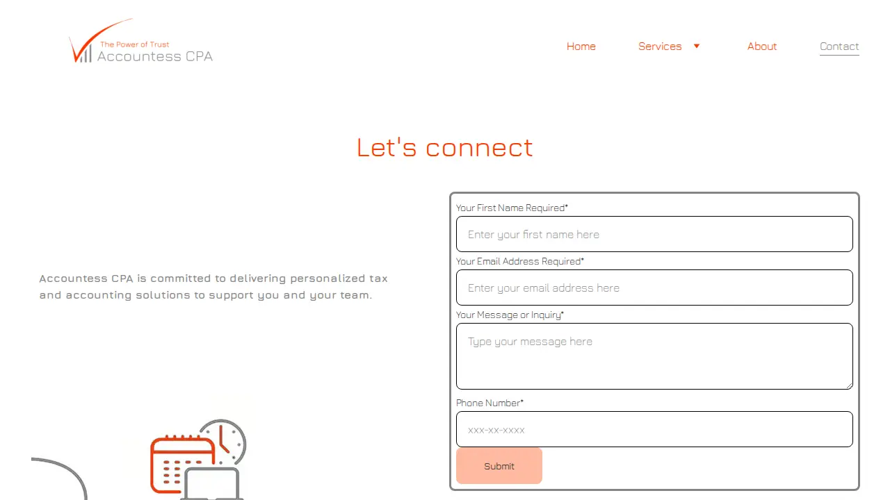Accountess CPA PLLC page