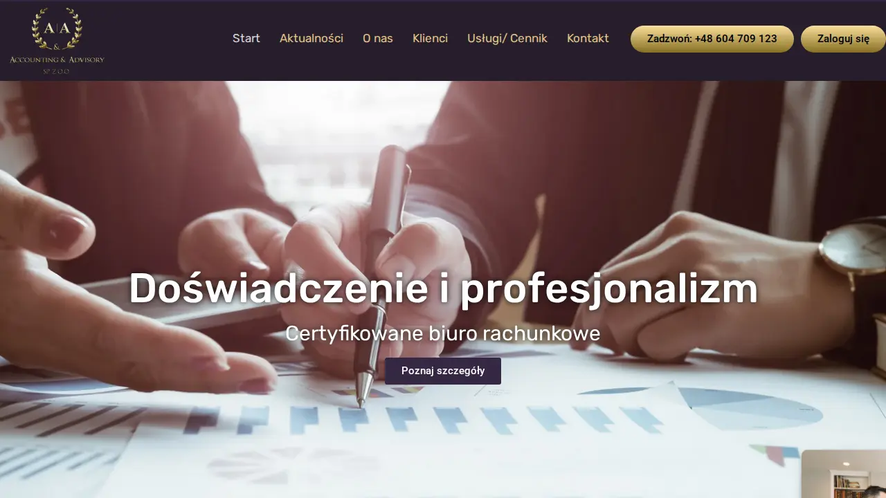 Biuro Rachunkowe Accounting & Advisory Sp. z o.o. Warszawa website
