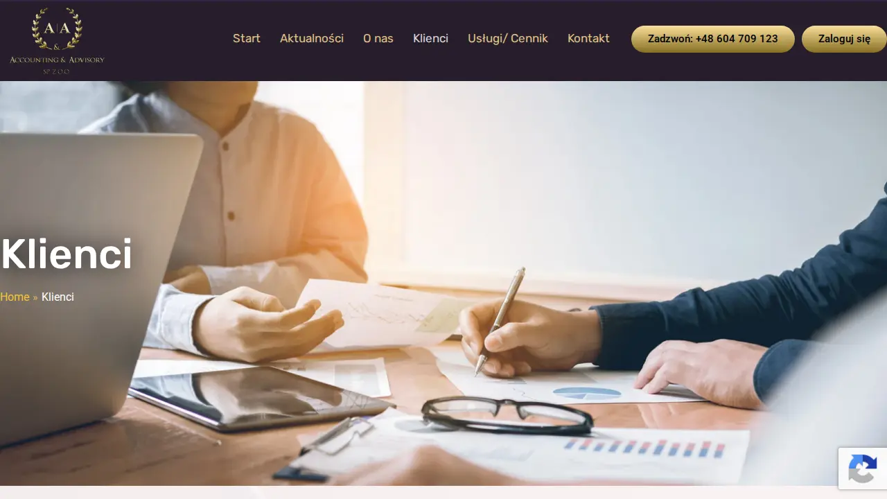 Biuro Rachunkowe Accounting & Advisory Sp. z o.o. Warszawa page