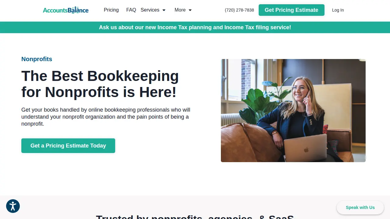 AccountsBalance page