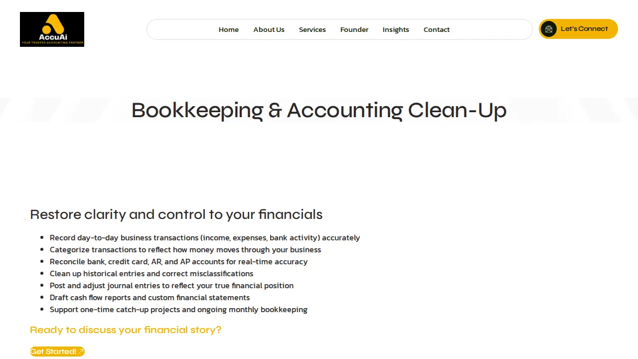 AccuAi page