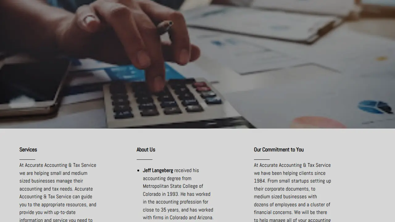 Accurate Accounting & Tax Services
