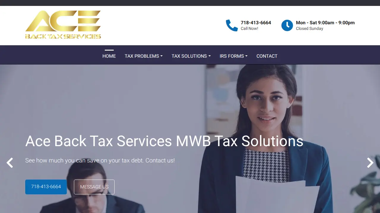 Ace Back Tax Service