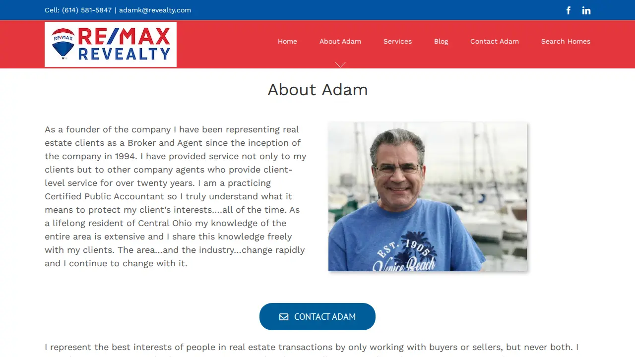 Adam Knolls page