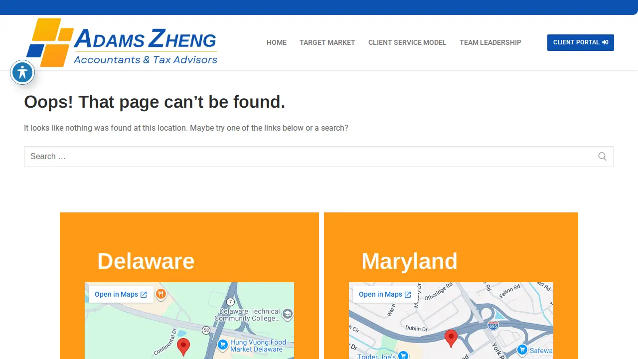 World Tax and Accounting – Newark, DE website
