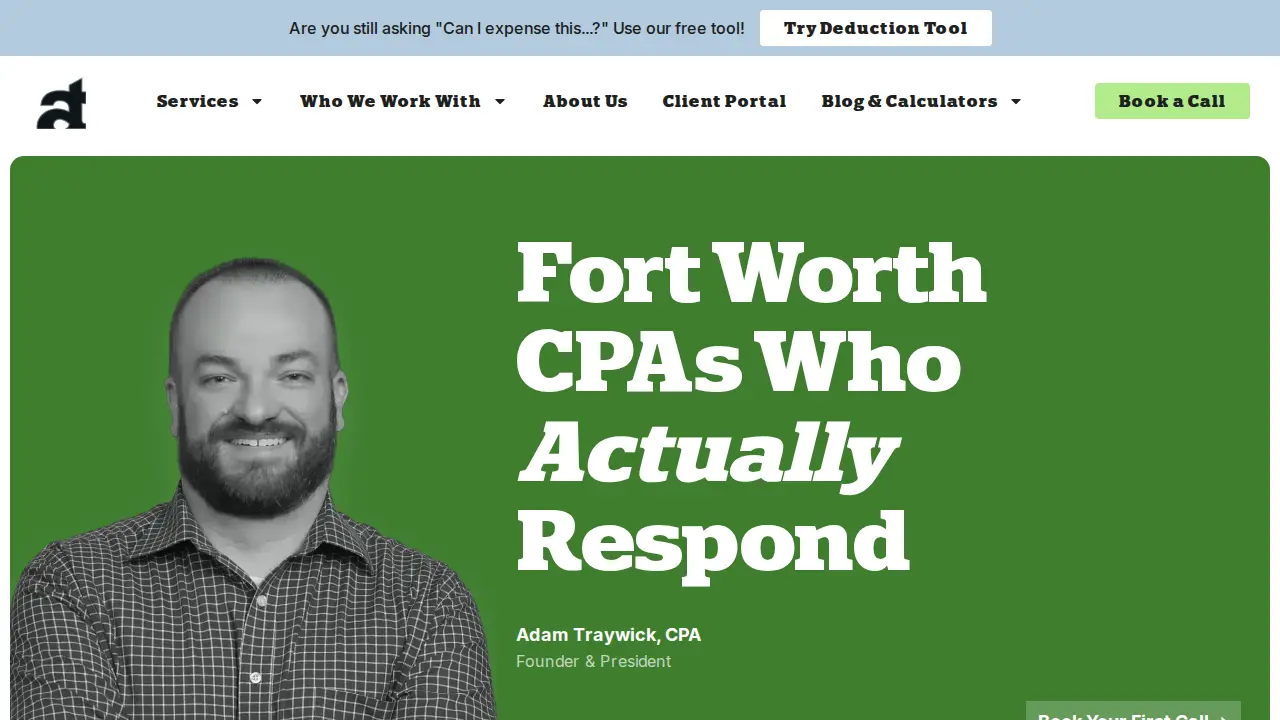Adam Traywick, LLC - Certified Public Accountant