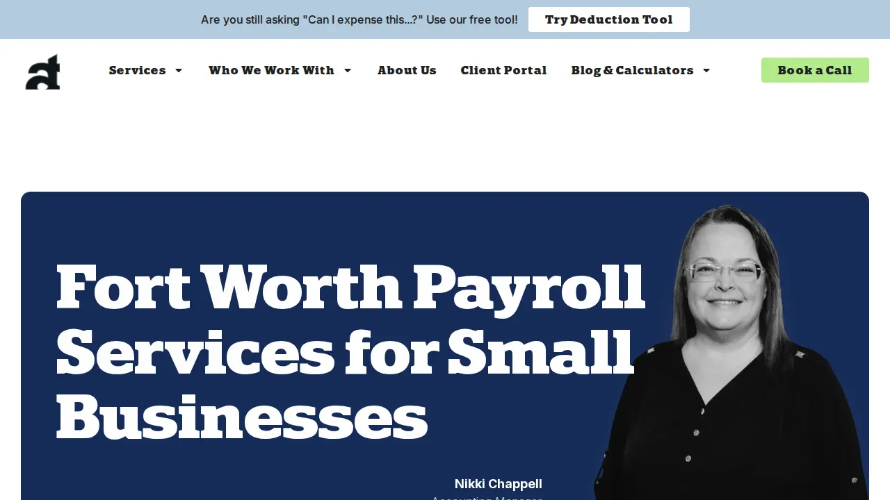 Adam Traywick, LLC - Certified Public Accountant page