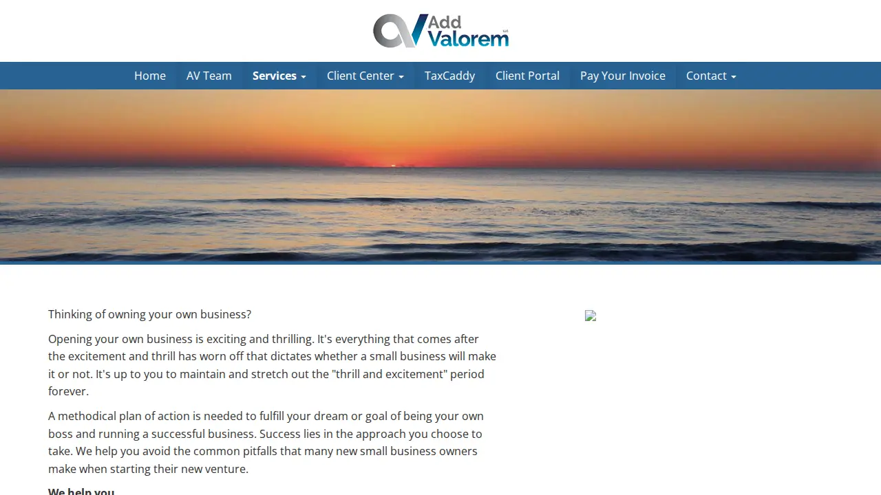 Add Valorem, LLC page
