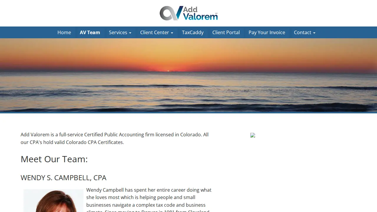 Add Valorem, LLC page
