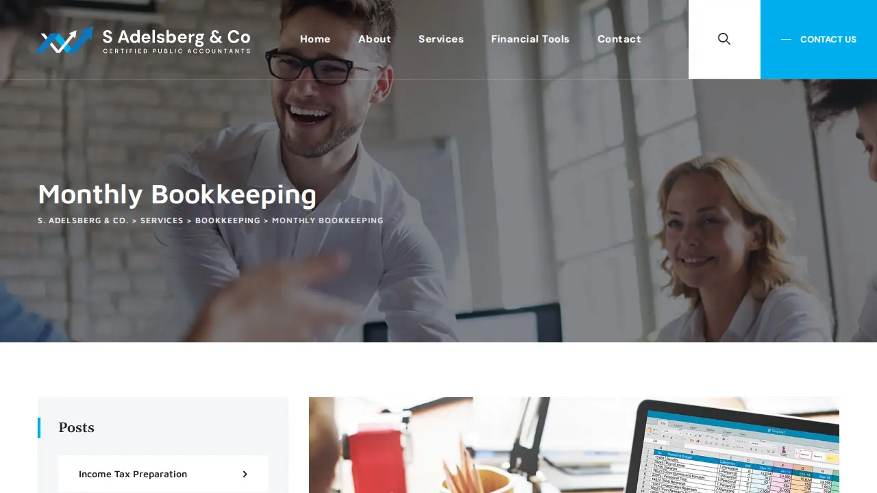 Samuel S Adelsberg & Co page