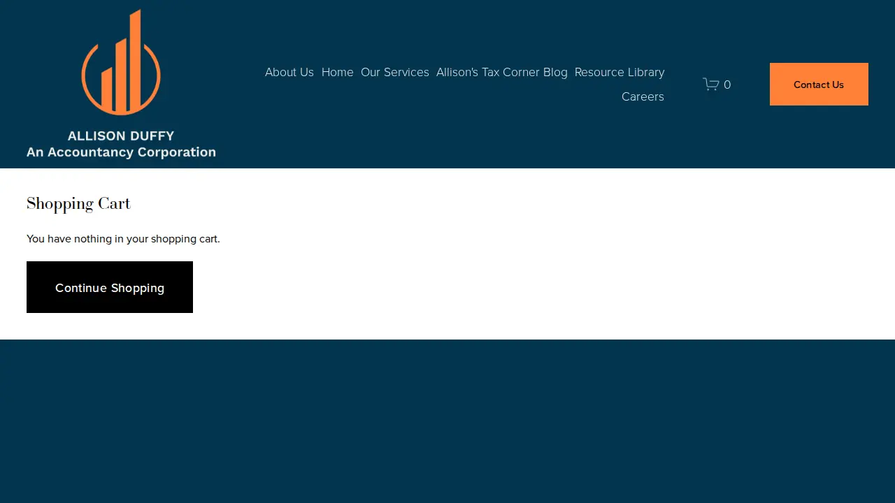 Allison Duffy, An Accountancy Corporation page