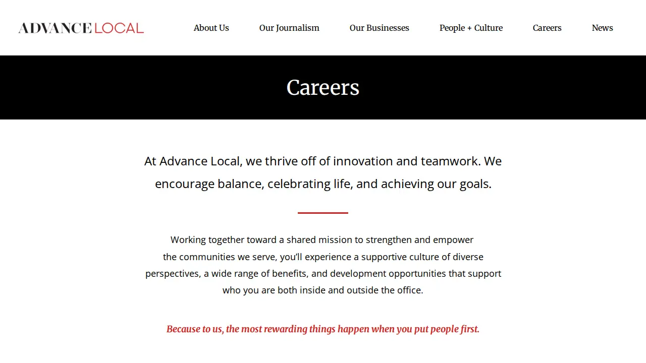 Advance Central Services, Inc. page
