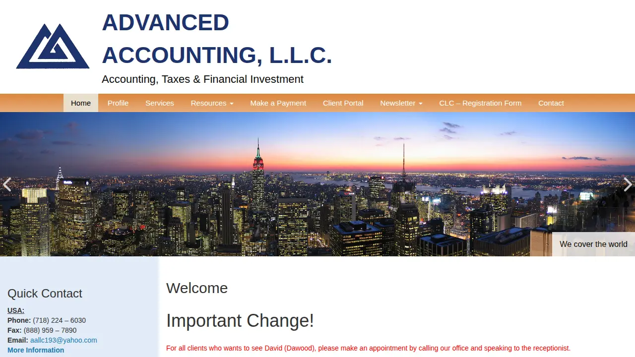 Advanced Accounting LLC