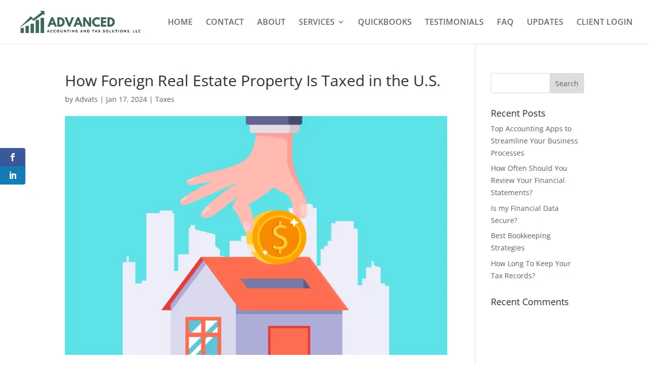 Advanced Accounting and Tax Solutions LLC page