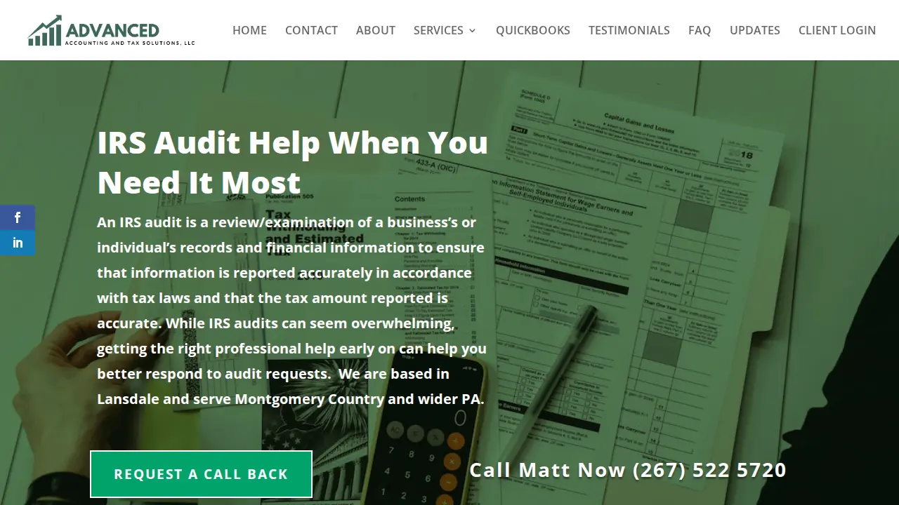 Advanced Accounting and Tax Solutions LLC page