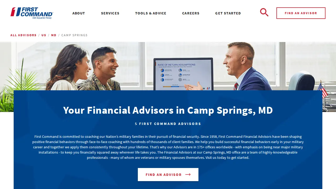 First Command Financial Advisor - Alex Tyler, CFP® page