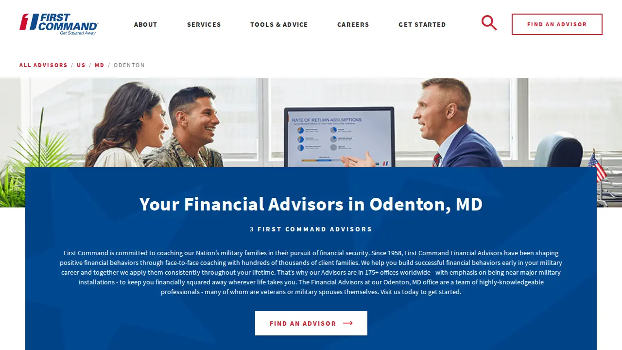 First Command Financial Advisor - Alex Tyler, CFP® page
