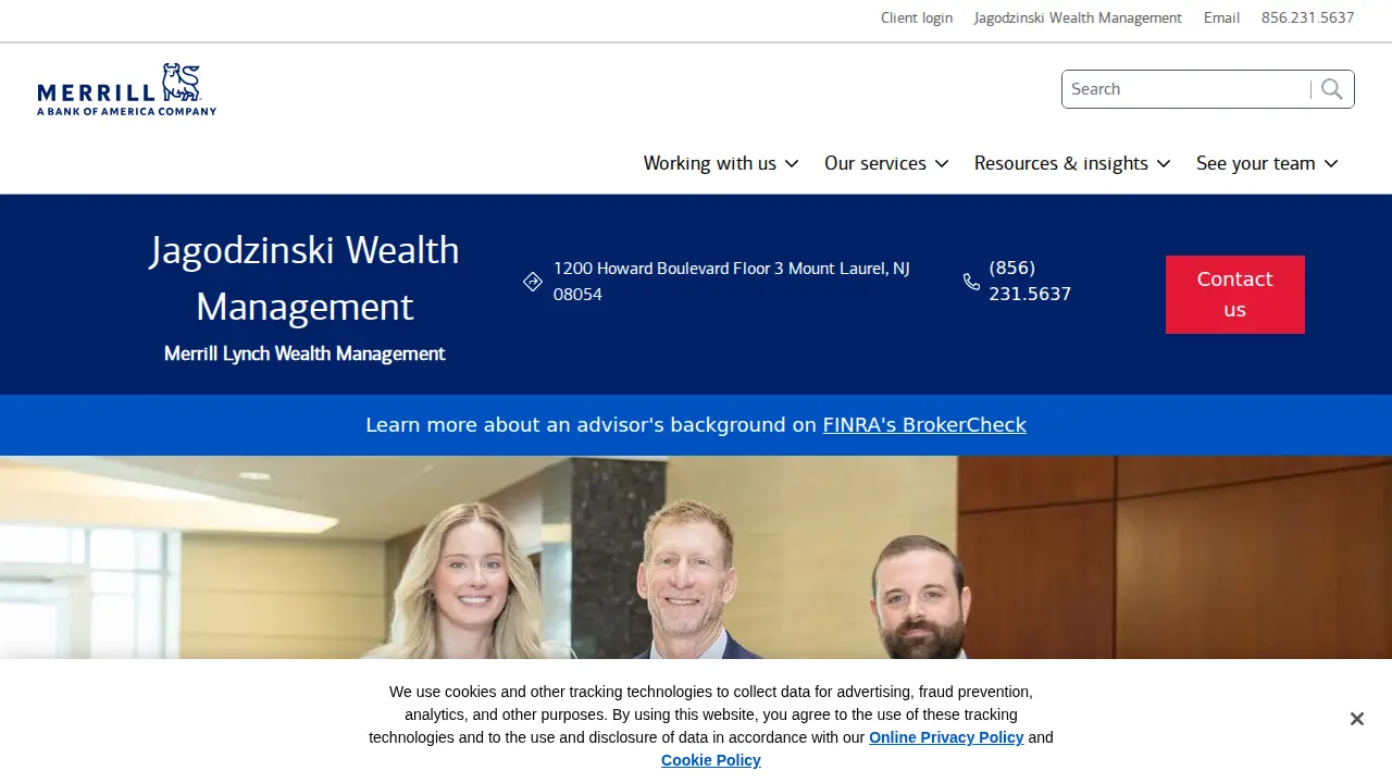 Merrill Lynch Financial Advisor Dean Woolworth