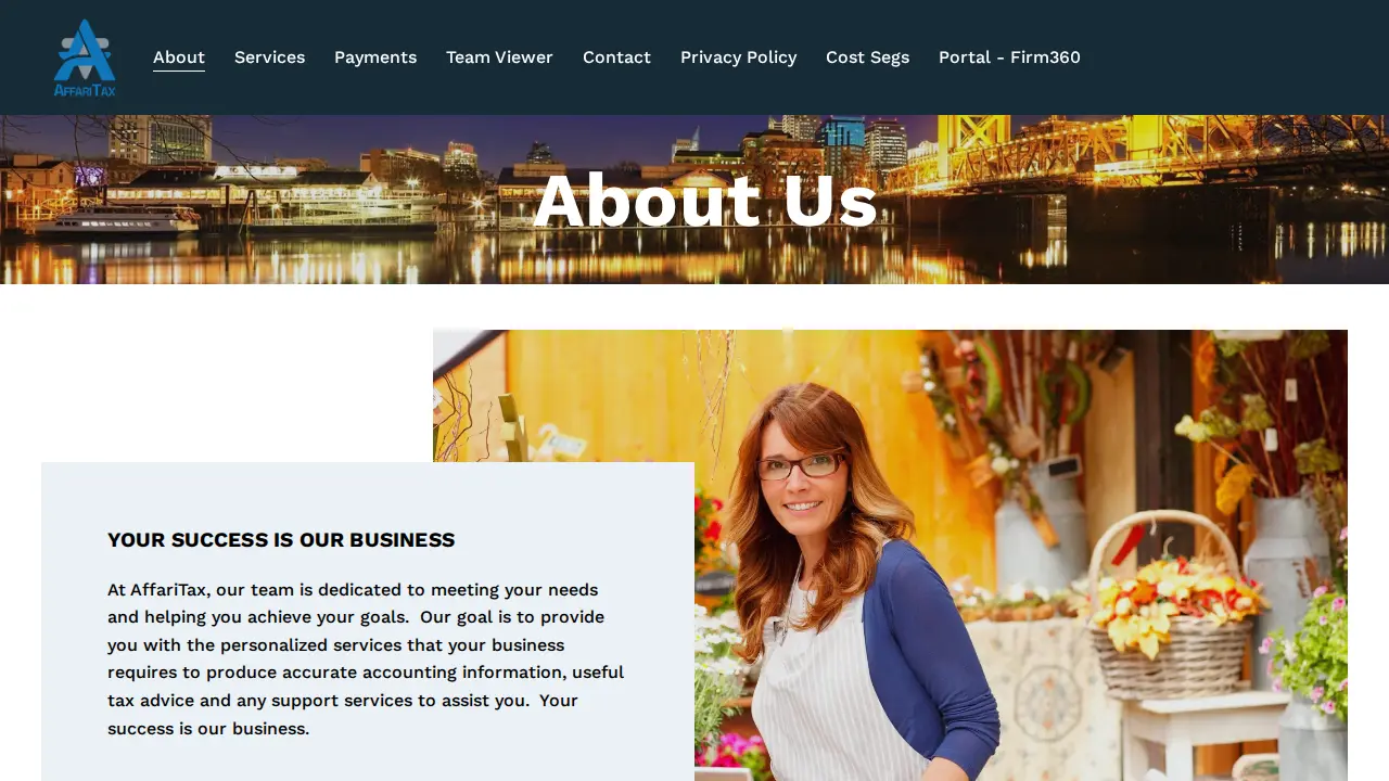 AffariTax page