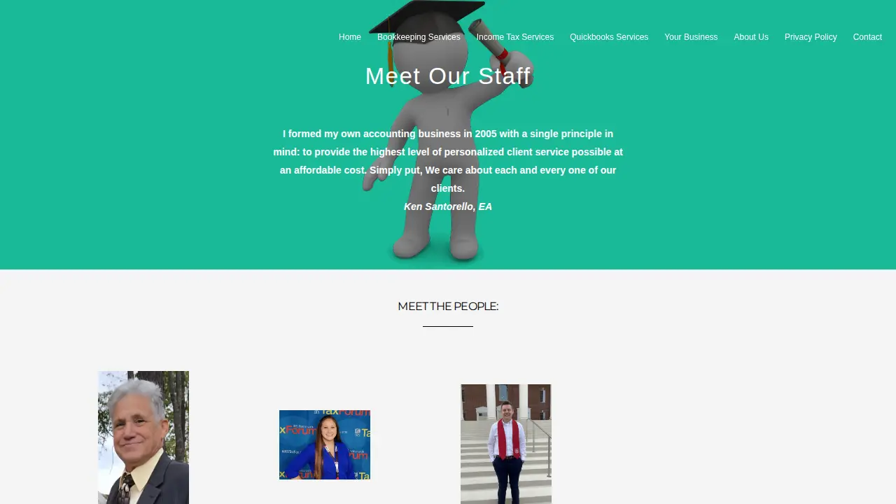 Affordable Accounting Services page