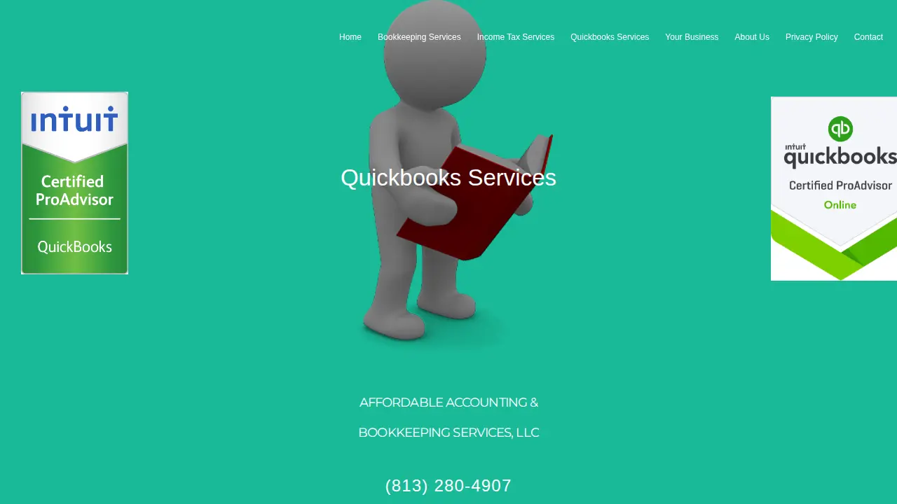 Affordable Accounting Services page