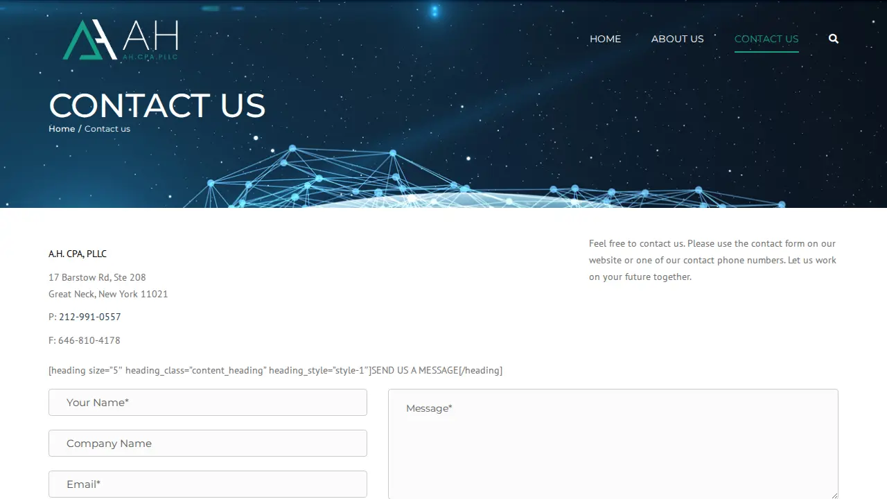A. H. CPA, PLLC page