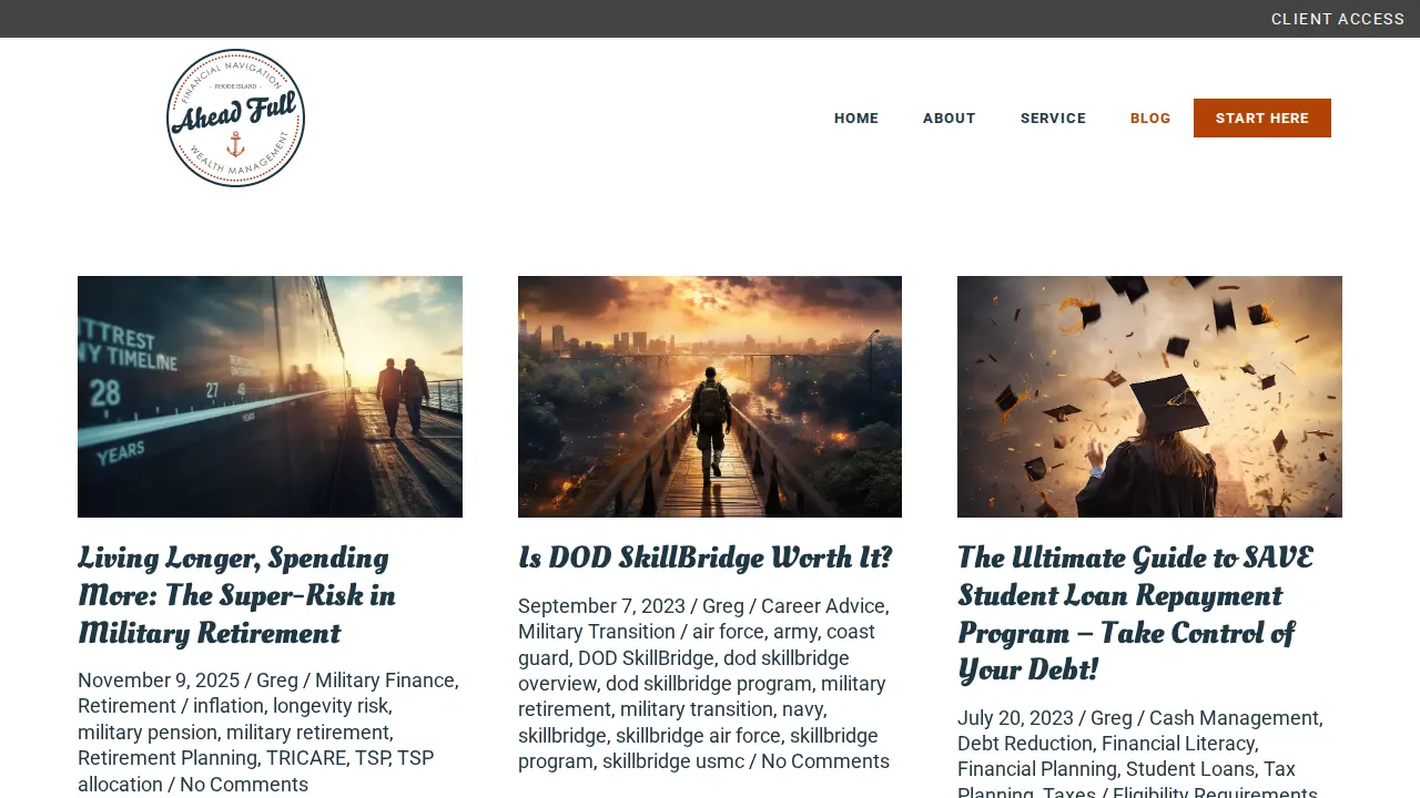 Ahead Full Wealth Management, LLC page