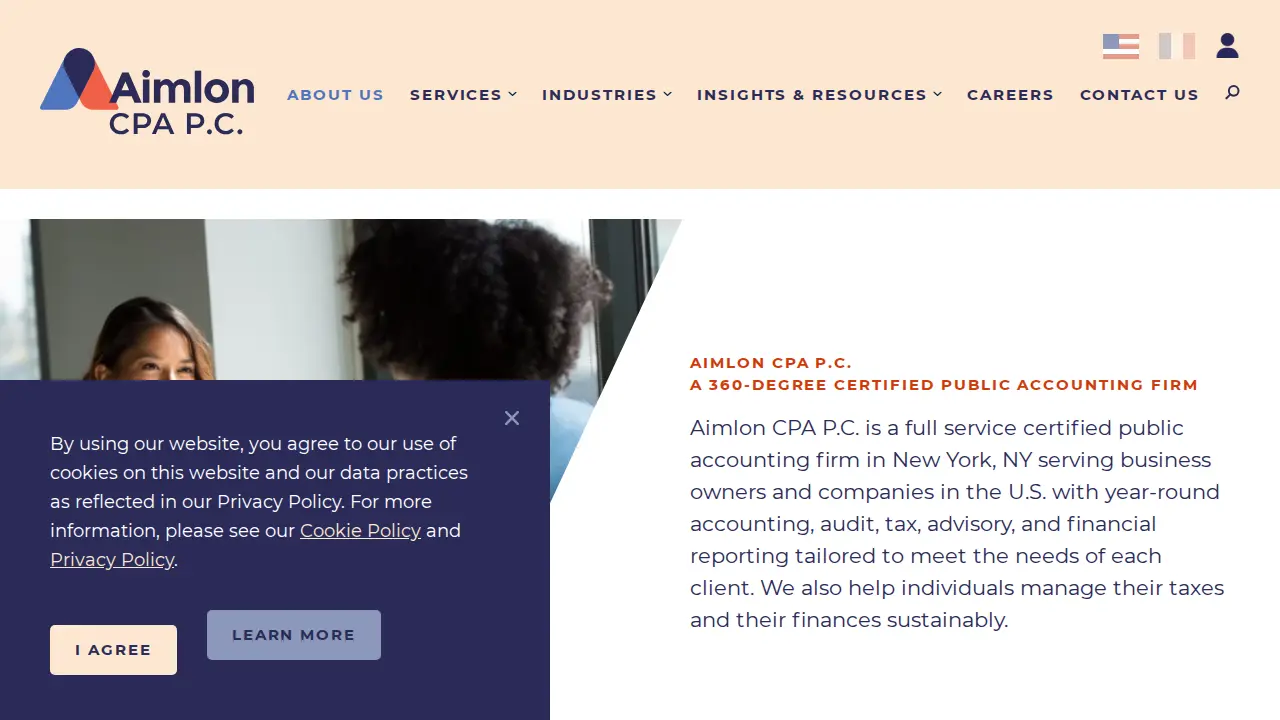 AIMLON CPA P.C. page
