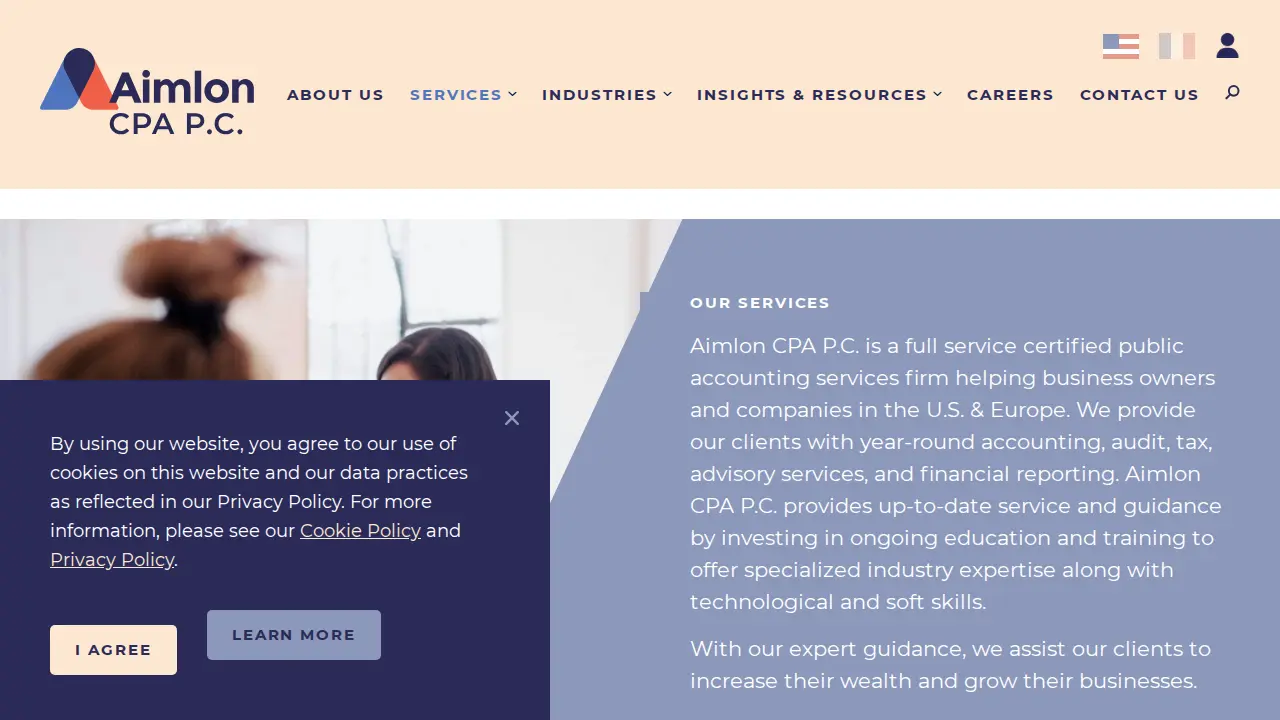 AIMLON CPA P.C. page