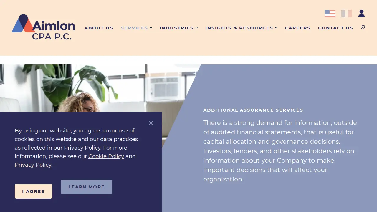 AIMLON CPA P.C. page