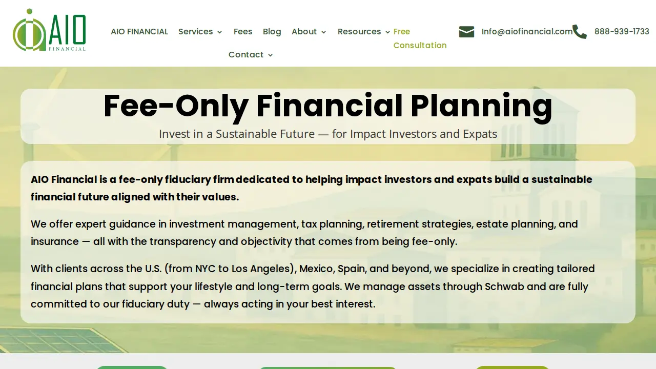 AIO Fee Only Financial Advisors