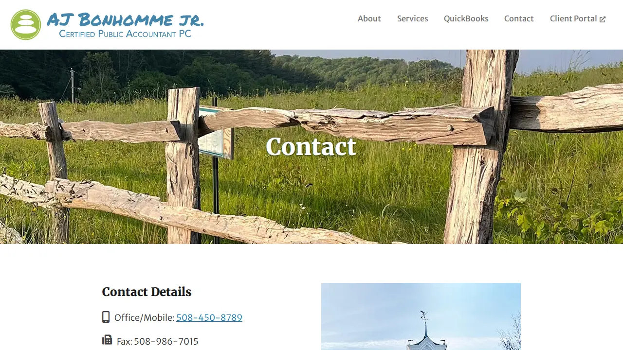 AJ Bonhomme Jr. CPA PC page
