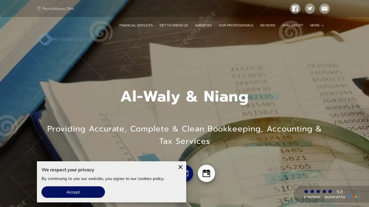 Al-Waly & Niang website