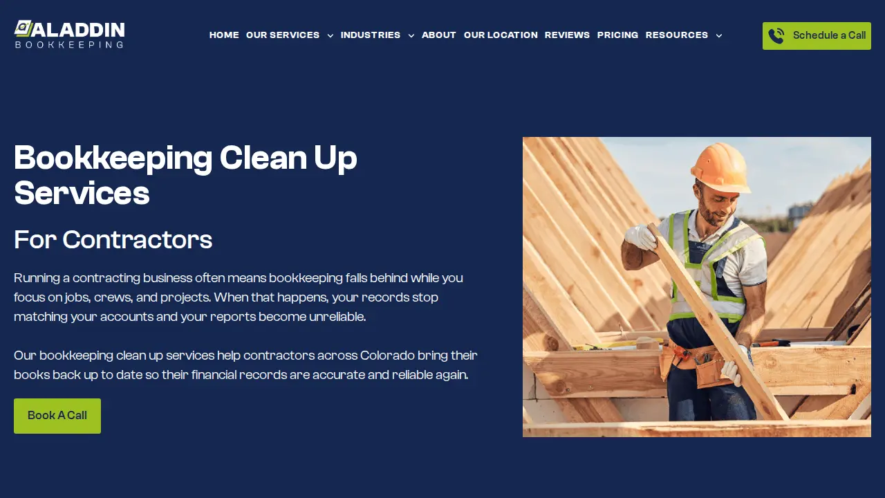 Aladdin Bookkeeping, LLC page