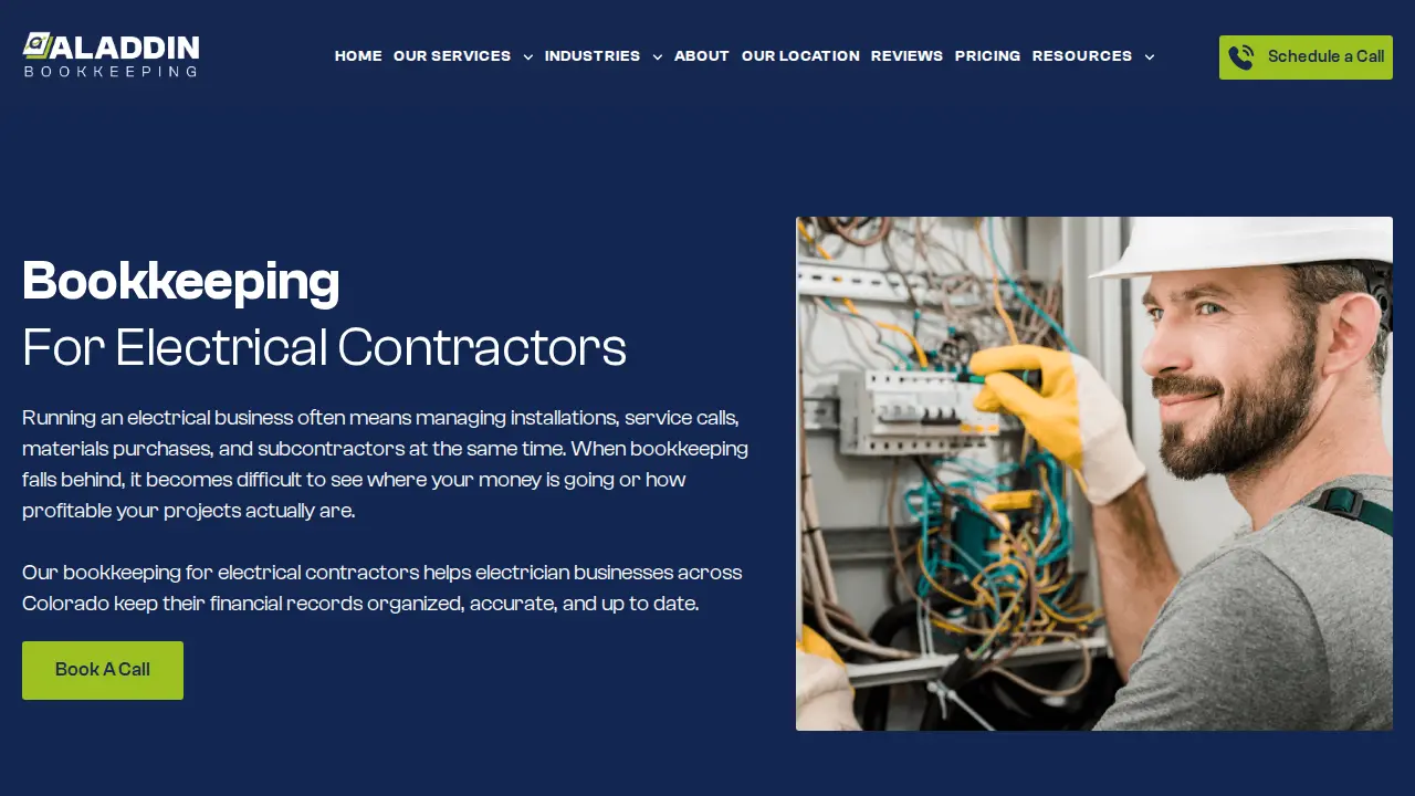 Aladdin Bookkeeping, LLC page