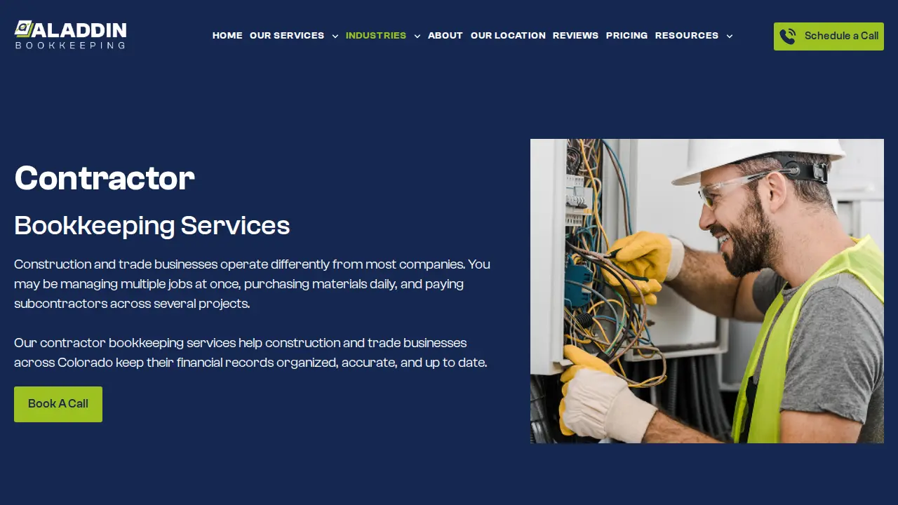 Aladdin Bookkeeping, LLC page