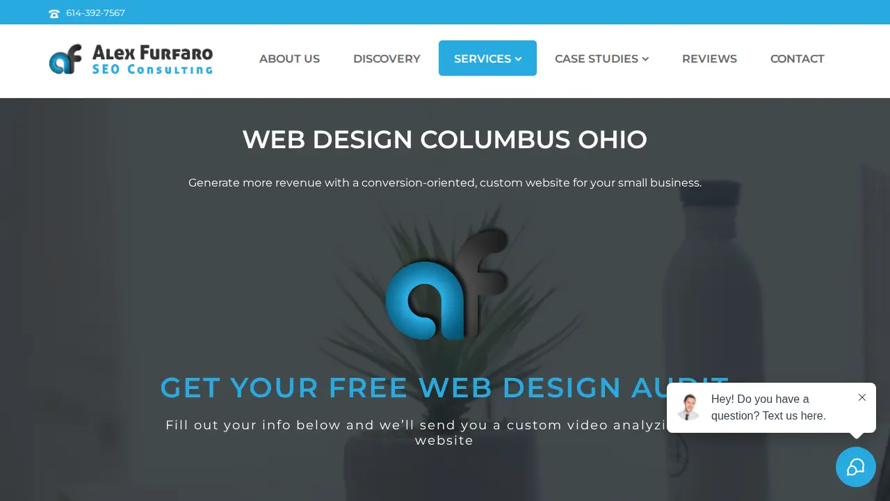 Alex Furfaro SEO Consulting page