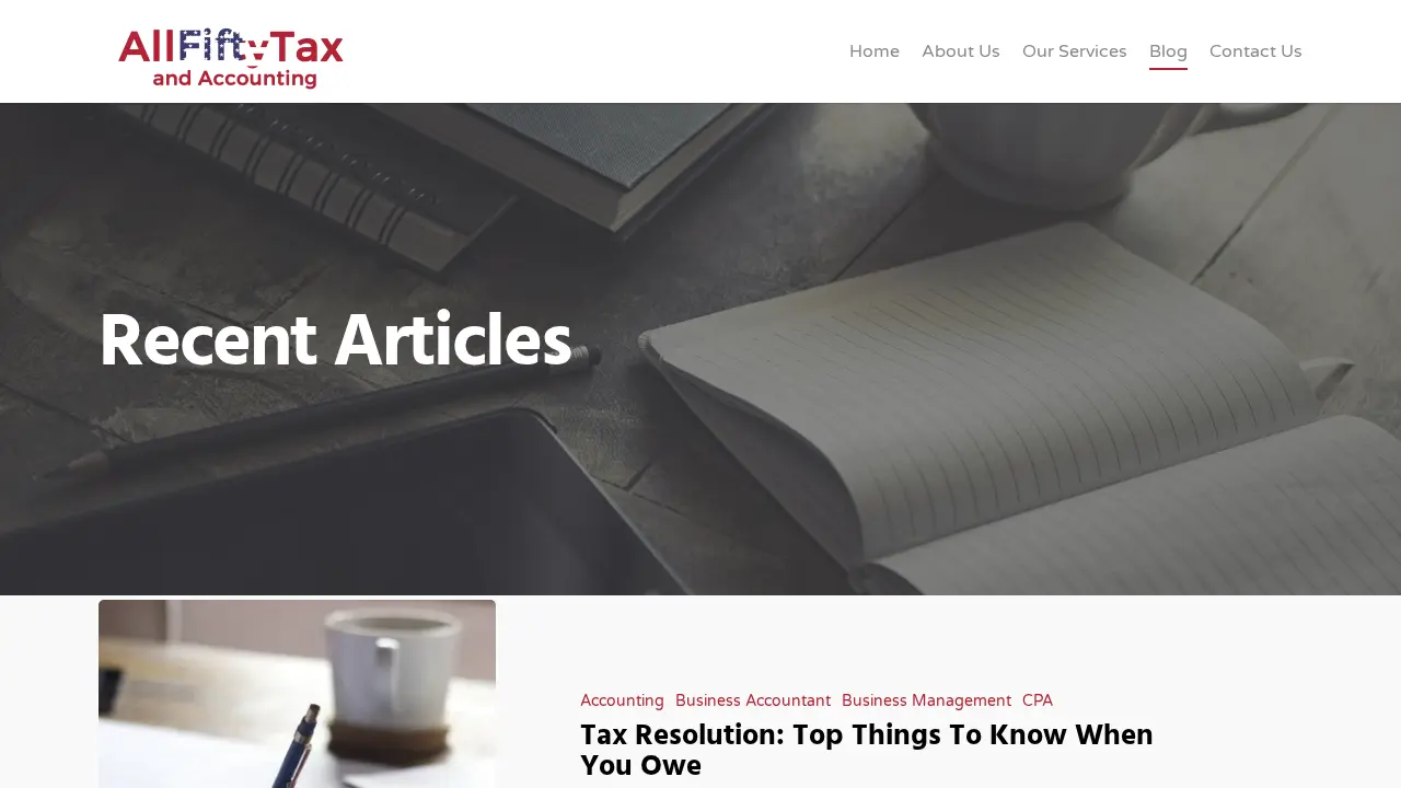all fifty tax page