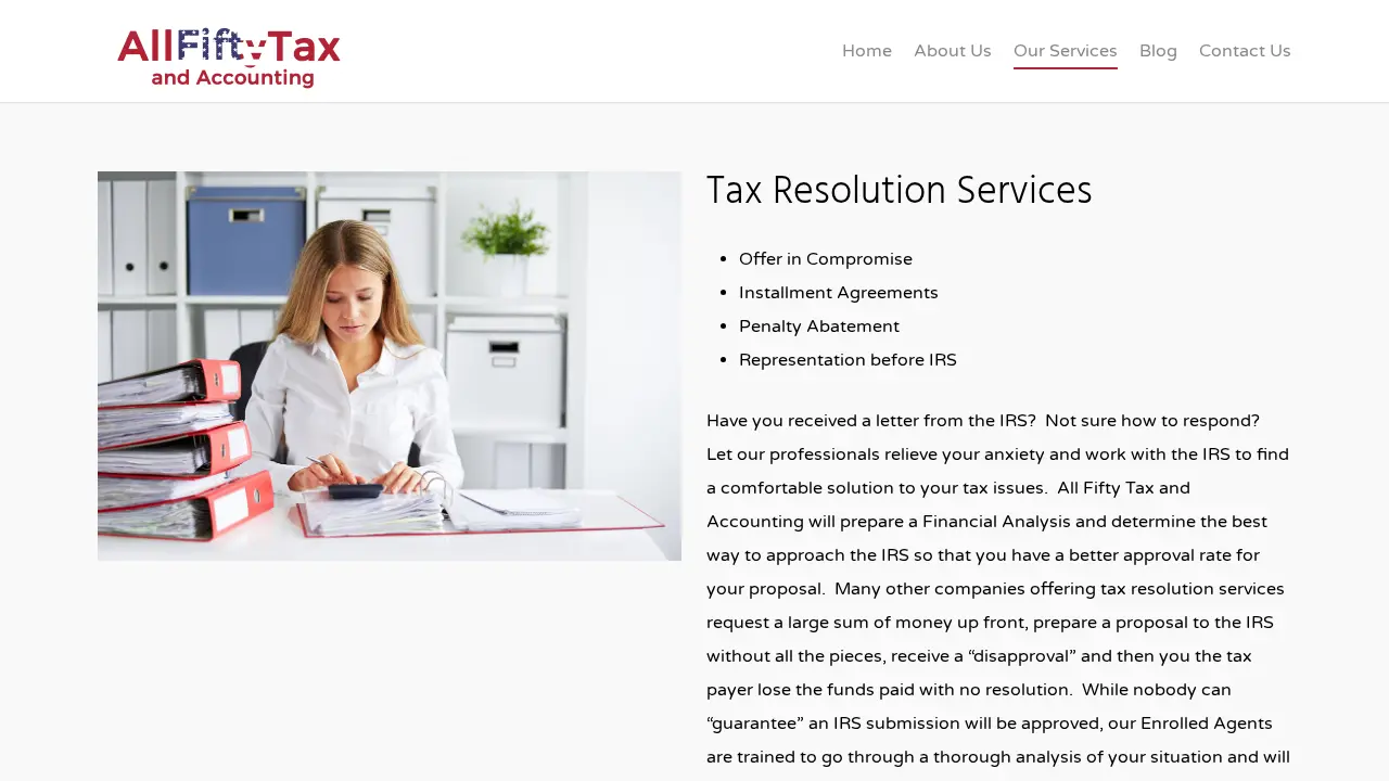 all fifty tax page