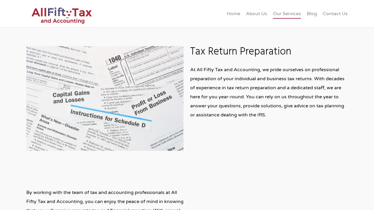 all fifty tax page