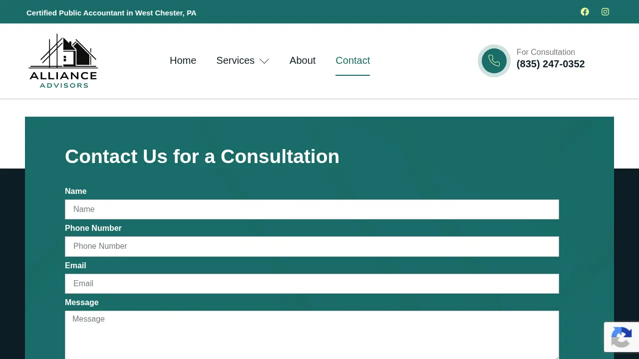 Alliance Advisors, LLC page