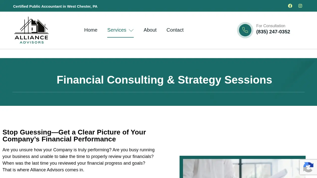 Alliance Advisors, LLC page