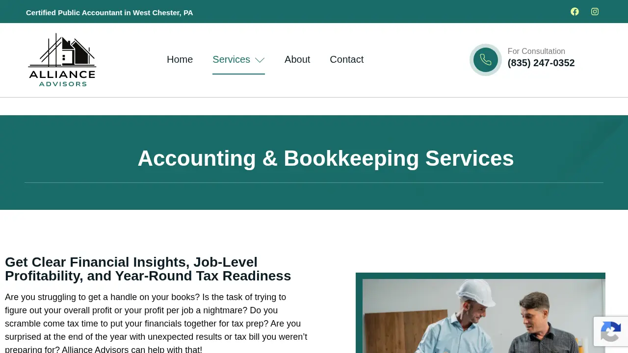 Alliance Advisors, LLC page