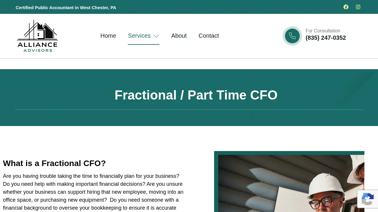 Alliance Advisors, LLC page