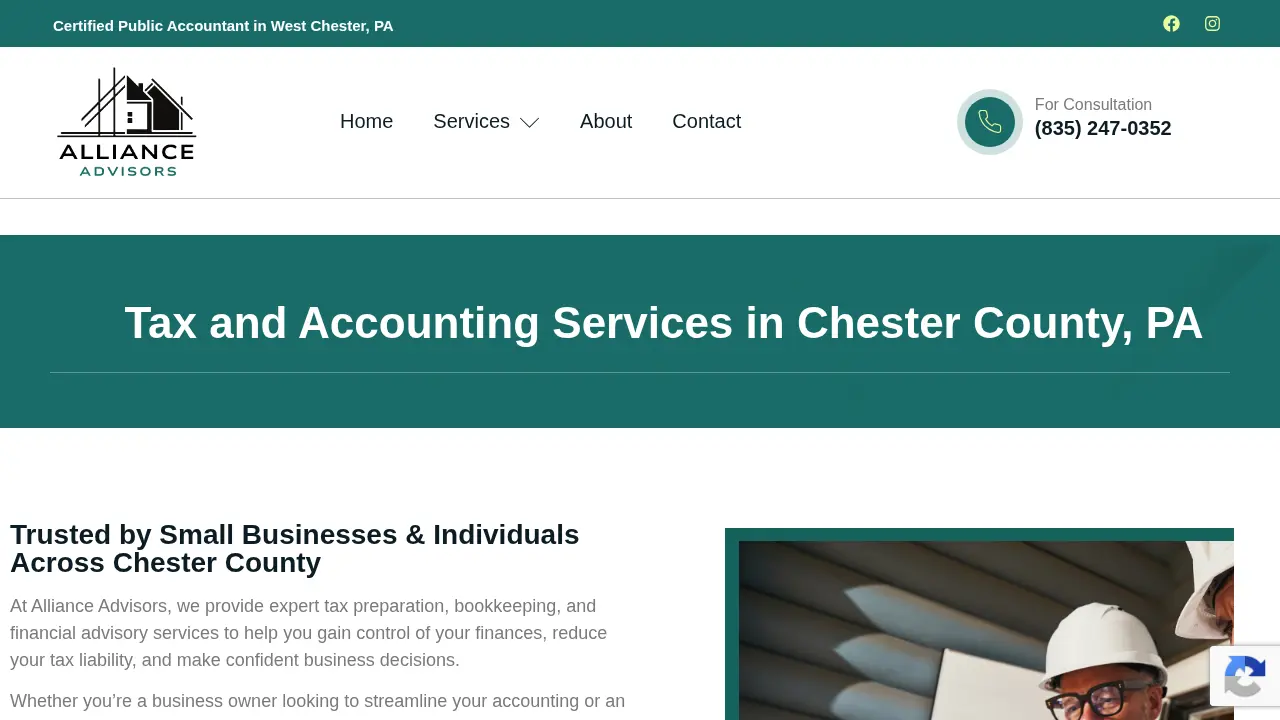 Alliance Advisors, LLC page