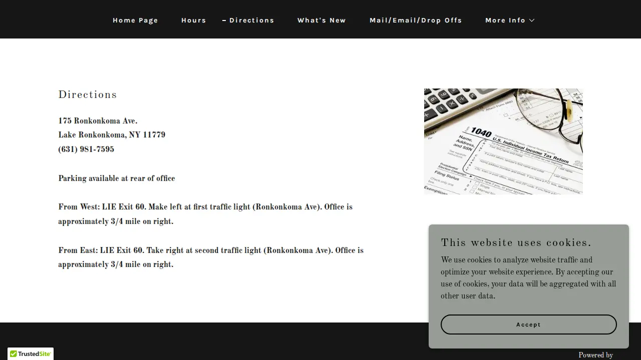 All Island Tax & Accounting page