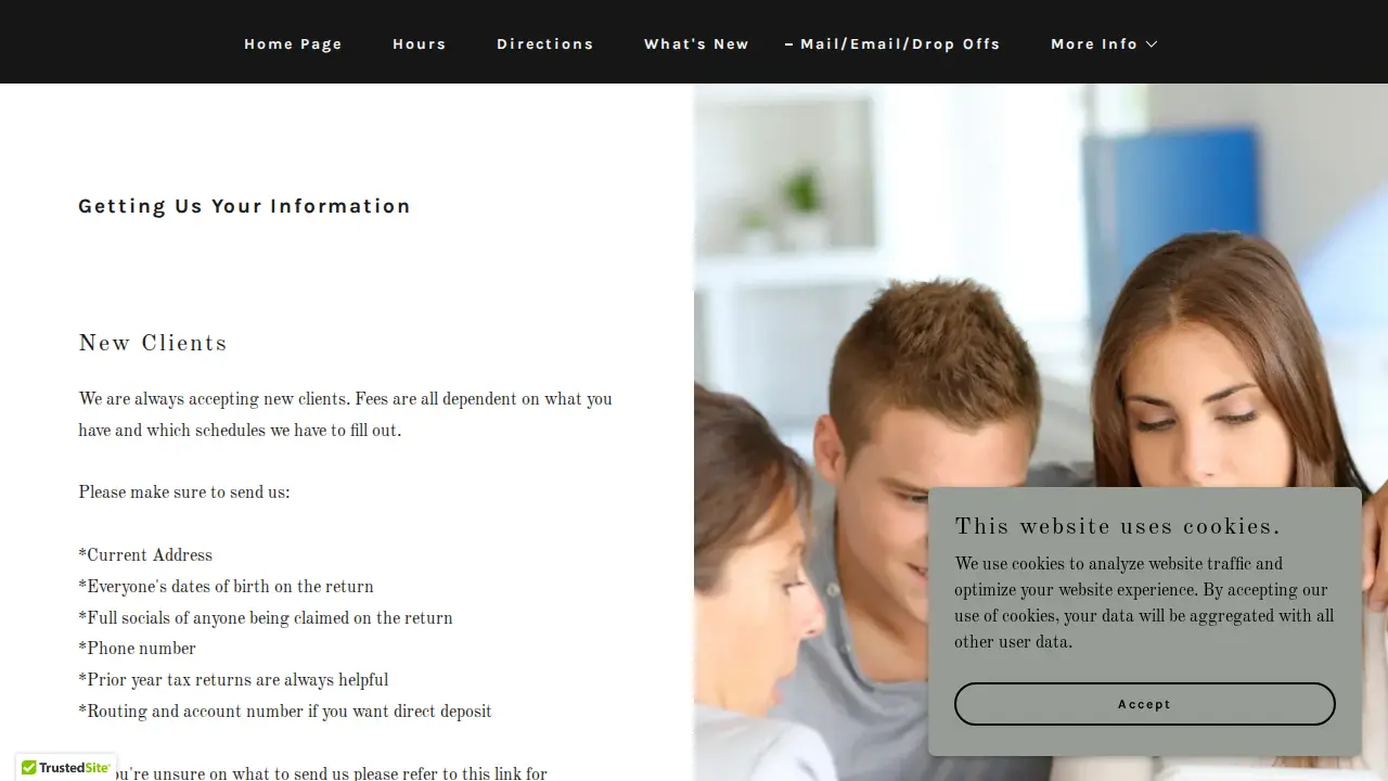 All Island Tax & Accounting page