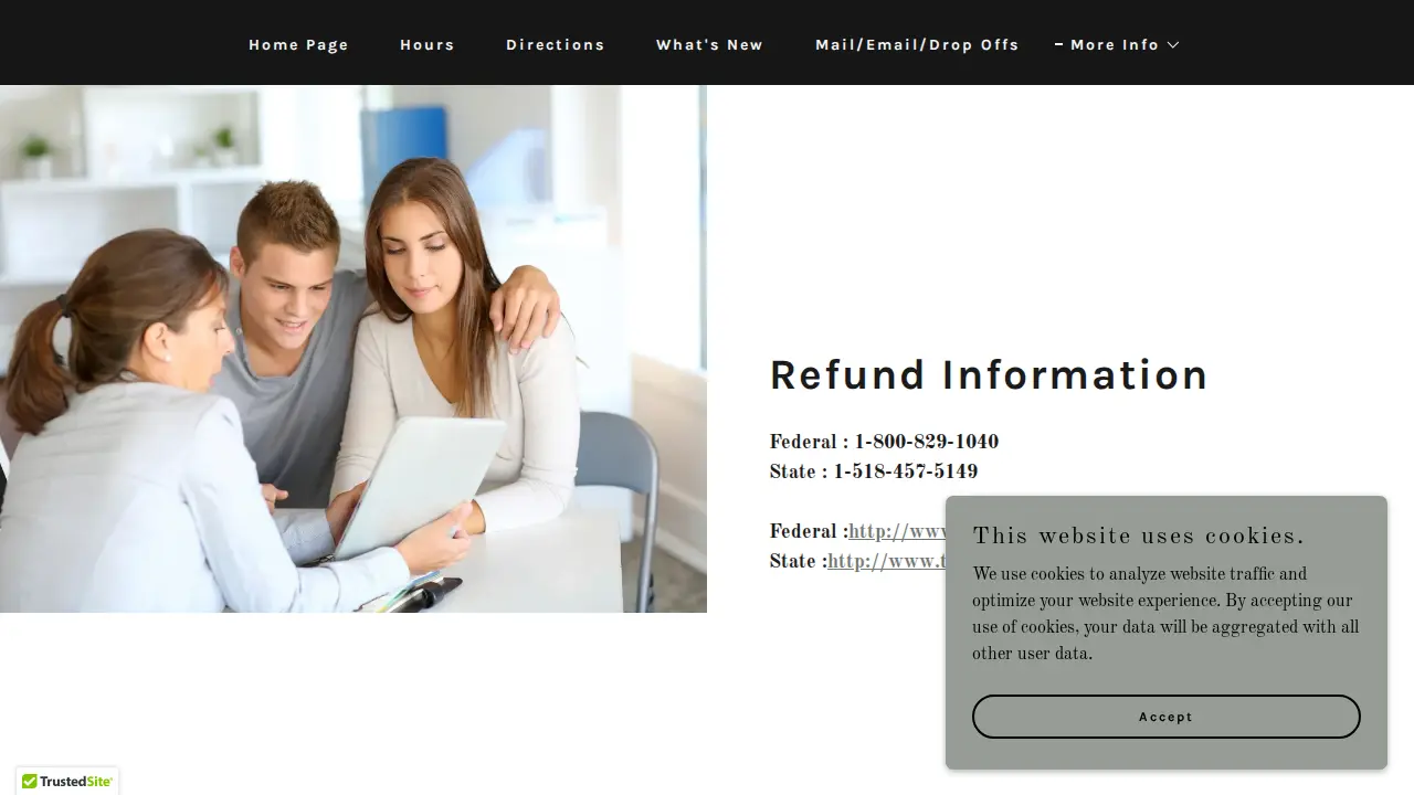 All Island Tax & Accounting page