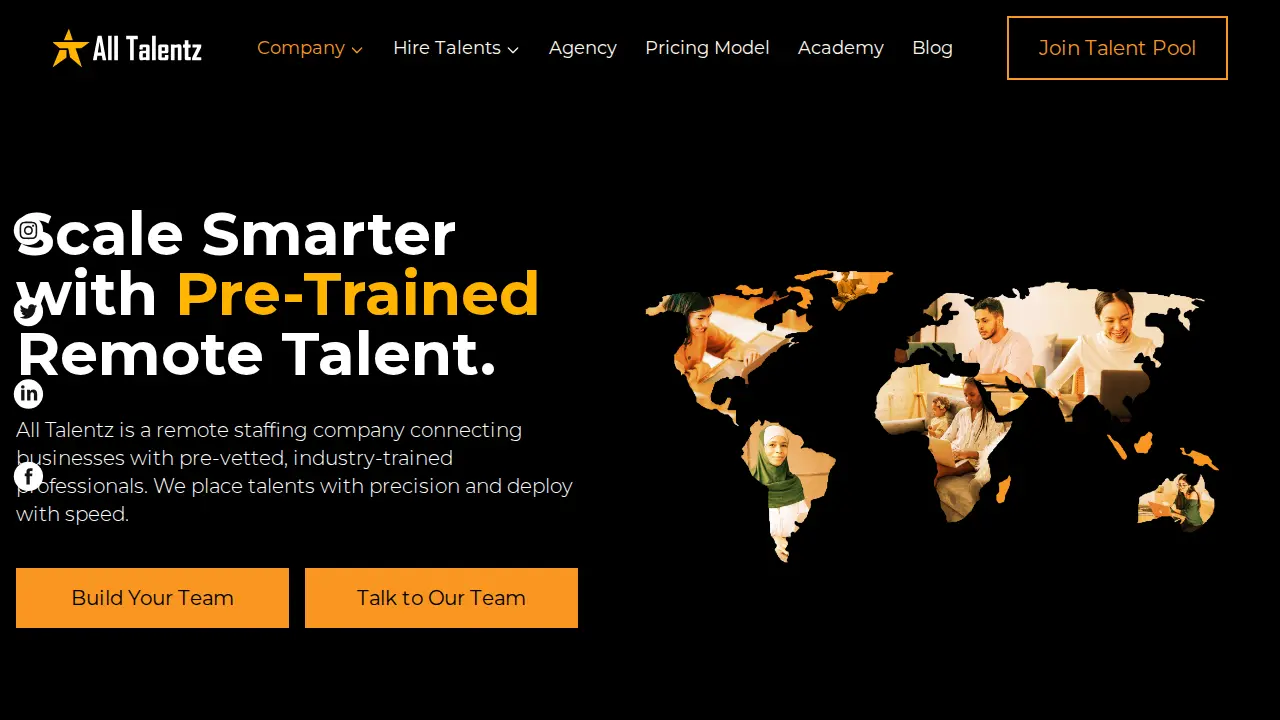 All Talentz page