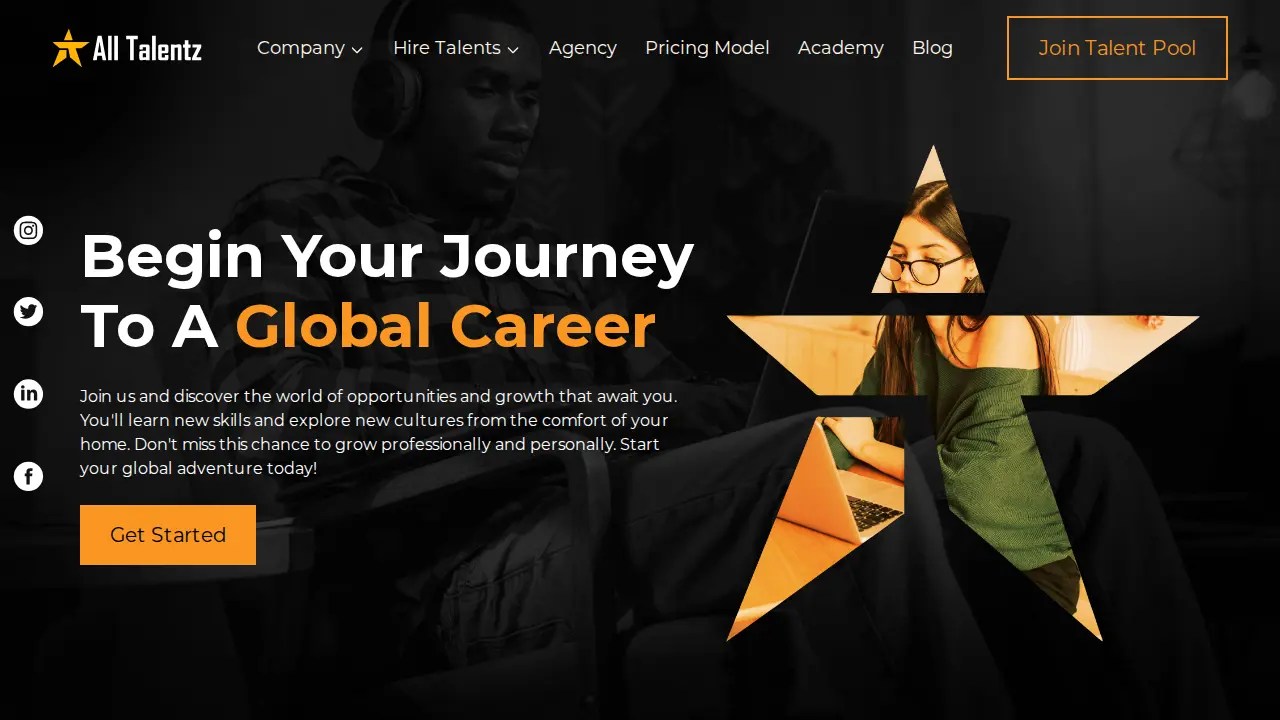 All Talentz page